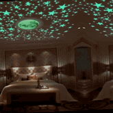 Captivating Immersive LED Glow In The Dark Planet Wall Stickers
